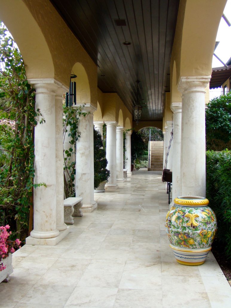 Custom Designed Marble and Stone Columns by BT Arch Stone