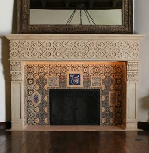 Mission & Spanish Revival Fireplace Mantels